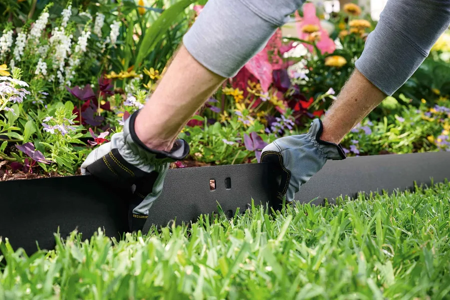 metal garden edging